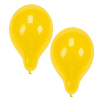 10 Luftballons &Oslash; 25 cm gelb