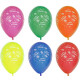 10 Luftballons &Oslash; 29 cm farbig sortiert &quot;Happy Birthday&quot;