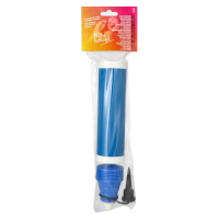 Papstar Spezial-Luftballonpumpe 27,5 cm blau