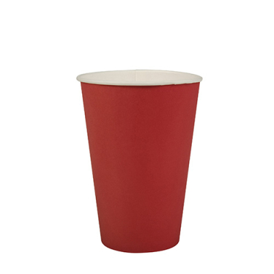 Papstar 20 Trinkbecher, Pappe 0,2 l &Oslash; 7 cm &Acirc;&middot; 9,7 cm rot