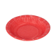 Papstar 6 Schalen, Pappe rund &Oslash; 19 cm x 3 cm rot