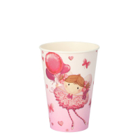 Papstar 10 Trinkbecher, Pappe 0,2 l &Oslash; 7 cm x 9,7...