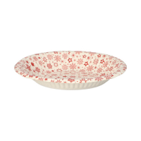 Papstar 30 Schalen, Pappe rund &Oslash; 19 cm x 3 cm weiss "Sn&ouml;flinga"