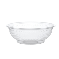 50 Salatschalen, R-PET rund 500 ml &Oslash; 15,5 cm x 5,5 cm glasklar