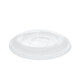 50 Dom-Deckel, R-PET rund &Oslash; 15,5 cm x 2,5 cm klar