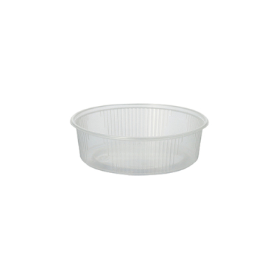 100 Verpackungsbecher, PP rund 125 ml &Oslash; 10,1 cm x 3,1 cm transparent
