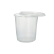 100 Verpackungsbecher, PP rund 500 ml &Oslash; 10,1 cm x 10,3 cm transparent