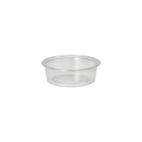 50 Dressingbecher, PP rund 50 ml &Oslash; 7,1 cm x 2,4 cm...