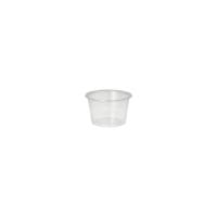 50 Dressingbecher, PP rund 100 ml &Oslash; 7,1 cm...