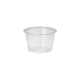 50 Dressingbecher, PP rund 100 ml &Oslash; 7,1 cm &Acirc;&middot; 4,3 cm transparent