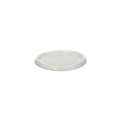 50 Deckel f&uuml;r Dressingbecher, PP rund &Oslash; 7,1 cm x 0,5 cm transparent