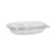 Papstar 50 Feinkost- und Salatschalen mit Klappdeckeln, PLA &quot;pure&quot; 250 ml 3,1 cm x 16,1 cm x 13,2 cm glasklar