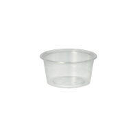 50 Dressingbecher, PP rund 80 ml &Oslash; 7,1 cm x 3,5 cm...