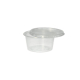 50 Dressingbecher, PP rund 80 ml &Oslash; 7,1 cm x 3,5 cm transparent