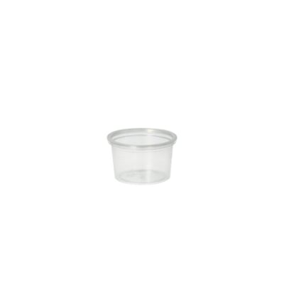 50 Portionsbecher, PP rund 30 ml &Oslash; 4,6 cm &Acirc;&middot; 2,8 cm transparent