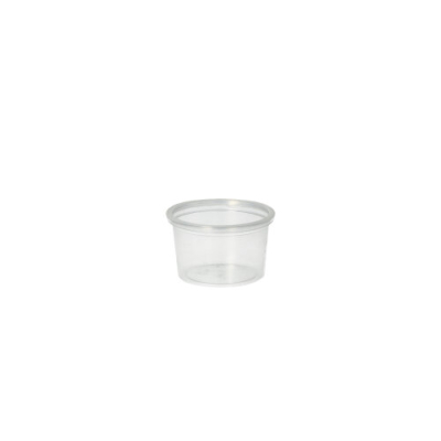 50 Portionsbecher, PP rund 30 ml &Oslash; 4,6 cm x 2,8 cm transparent