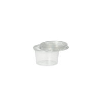 50 Portionsbecher, PP rund 30 ml &Oslash; 4,6 cm x 2,8 cm transparent