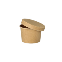 Papstar 50 Portionsbecher, Pappe 45 ml &Oslash; 6 cm x 4,1 cm braun