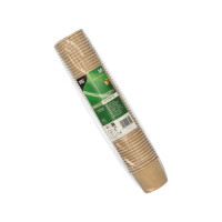 Papstar 50 Portionsbecher, Pappe 60 ml &Oslash; 6 cm x 4,9 cm braun