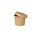 Papstar 50 Portionsbecher, Pappe 60 ml &Oslash; 6 cm x 4,9 cm braun