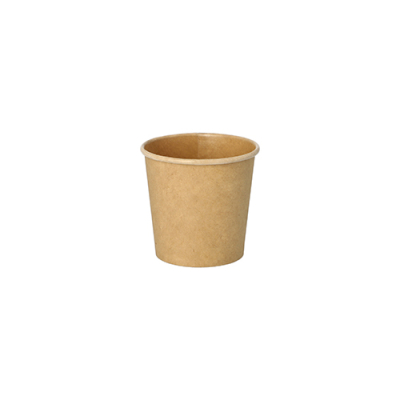 Papstar 50 Portionsbecher, Pappe 90 ml &Oslash; 6 cm &Acirc;&middot; 5,8 cm braun