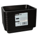 50 Mikrowellenschalen, PP ungeteilt 935 ml 3,2 cm x 22,7 cm x 17,8 cm schwarz