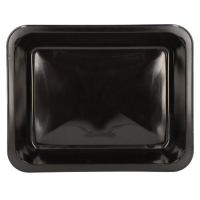 50 Mikrowellenschalen, PP ungeteilt 1330 ml 4,9 cm x 22,7 cm x 17,8 cm schwarz