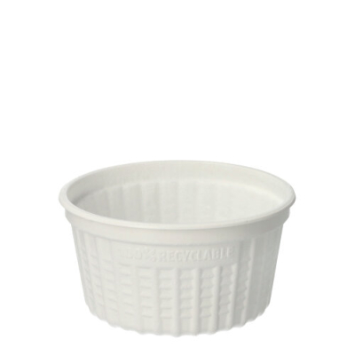 25 Suppenbecher, PP "To Go" 350 ml &Oslash; 11,5 cm x 6 cm weiss