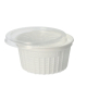25 Suppenbecher, PP "To Go" 350 ml &Oslash; 11,5 cm x 6 cm weiss