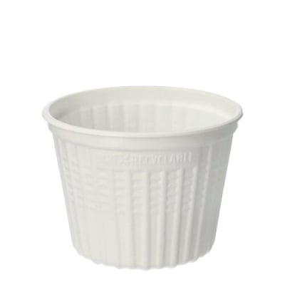 25 Suppenbecher, PP &quot;To Go&quot; 500 ml &Oslash; 11,5 cm &Acirc;&middot; 8,5 cm weiss