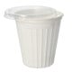 25 Suppenbecher, PP &quot;To Go&quot; 750 ml &Oslash; 11,5 cm &Acirc;&middot; 12 cm weiss