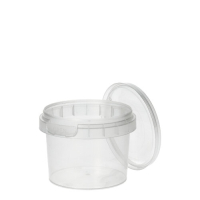 48 Feinkostbecher, PP rund 120 ml &Oslash; 6,9 cm x 5,1...