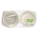 25 Feinkost- und Salatschalen mit Klappdeckel PP rund 950 ml 8,7 cm x 22 cm x 21,5 cm