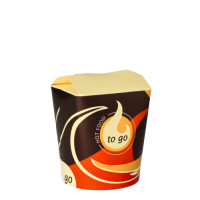 50 Snackboxen &quot;To Go&quot; eckig 550 ml 10 cm x 8,5...