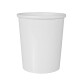 50 Suppenbecher, Pappe &quot;To Go&quot; rund 770 ml &Oslash; 11,8 cm &Acirc;&middot; 10,5 cm weiss