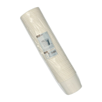 50 Suppenbecher, Pappe "To Go" rund 500 ml &Oslash; 11 cm x 8,3 cm weiss
