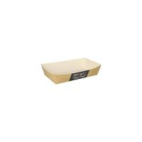 50 Pommes-Frites-Trays &quot;pure&quot; 3,8 cm x 8,5 cm x...