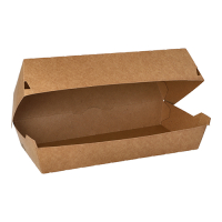 25 Baguetteboxen, Pappe &quot;pure&quot; 7,5 cm x 10,7 cm...