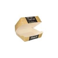 50 Burgerboxen, Pappe &quot;pure&quot; 8,5 cm x 15,5 cm x...