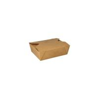 50 Lunchboxen, Pappe &quot;pure&quot; 1000 ml 5,5 cm x...