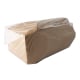 50 Lunchboxen, Pappe &quot;pure&quot; 1500 ml 4,8 cm x 14 cm x 19,7 cm braun