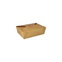 50 Lunchboxen, Pappe &quot;pure&quot; 2000 ml 6,4 cm x 14...