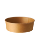 Papstar 50 Salatschalen, Pappe rund 500 ml &Oslash; 15 cm x 4,6 cm braun