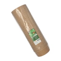 50 Salatschalen, Pappe rund 750 ml &Oslash; 15 cm &Acirc;&middot; 6 cm braun