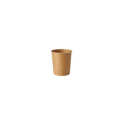 25 Suppenbecher, Pappe rund 940 ml &Oslash; 11,5 cm &Acirc;&middot; 13 cm braun