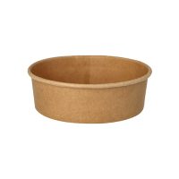50 Salatschalen, Pappe rund 500 ml &Oslash; 15 cm x 4,6...