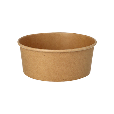 50 Salatschalen, Pappe rund 750 ml &Oslash; 15 cm x 6 cm braun