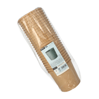 25 Suppenbecher, Pappe rund 760 ml &Oslash; 11,5 cm x 11 cm braun