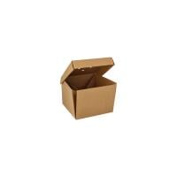 20 Burgerboxen, Pappe &quot;pure&quot; 10 cm x 13 cm x 13...