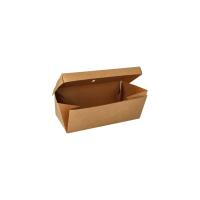 20 Burgerboxen, Pappe &quot;pure&quot; 10 cm x 13 cm x 25...